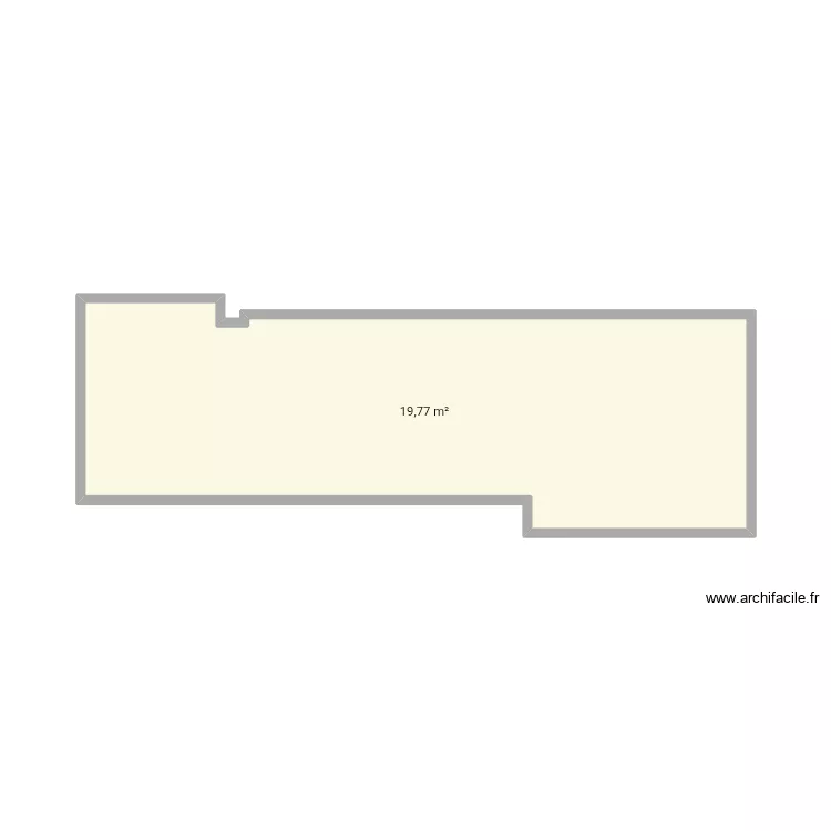 Kot. Plan de 1 et 20 m² Kot. Plan de 1 et 20 m²