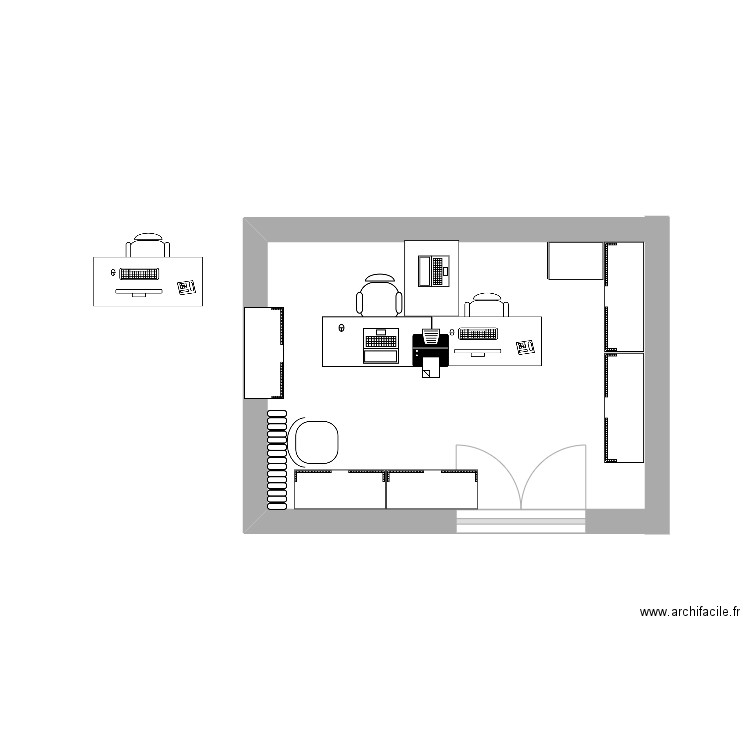 dir chaubet. Plan de 0 pièce et 0 m2