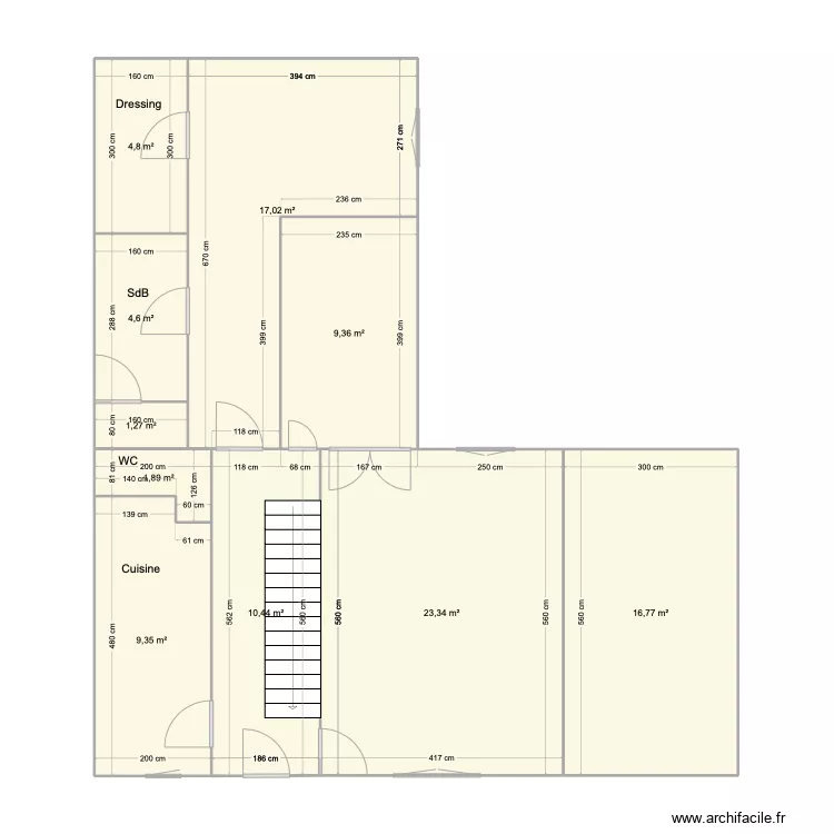 maison Florian RDC. Plan de 