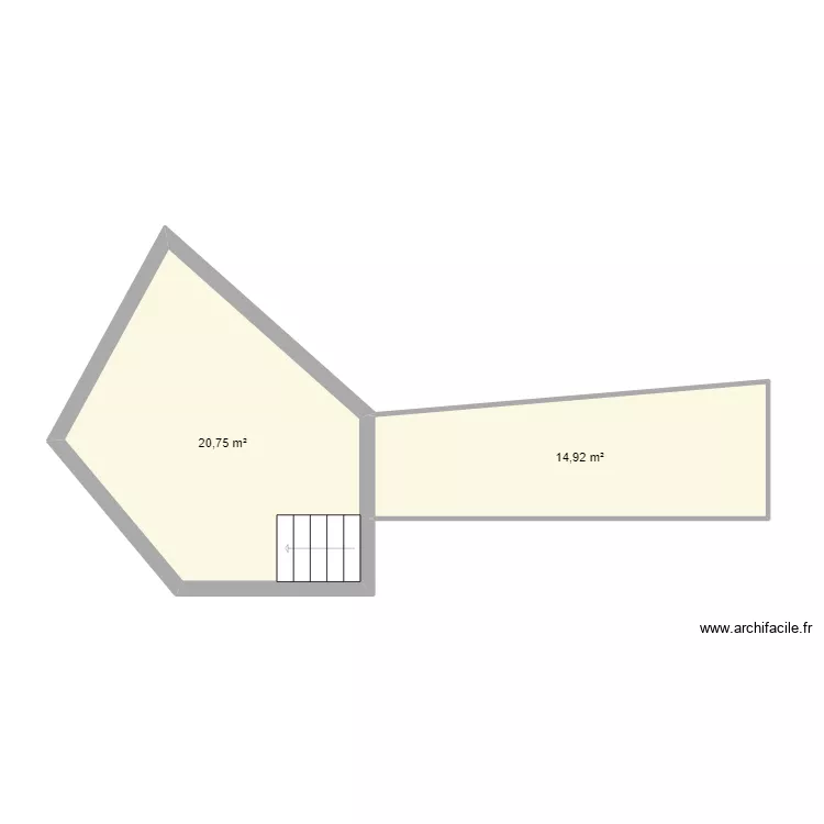 extension dalle st pierre. Plan de 