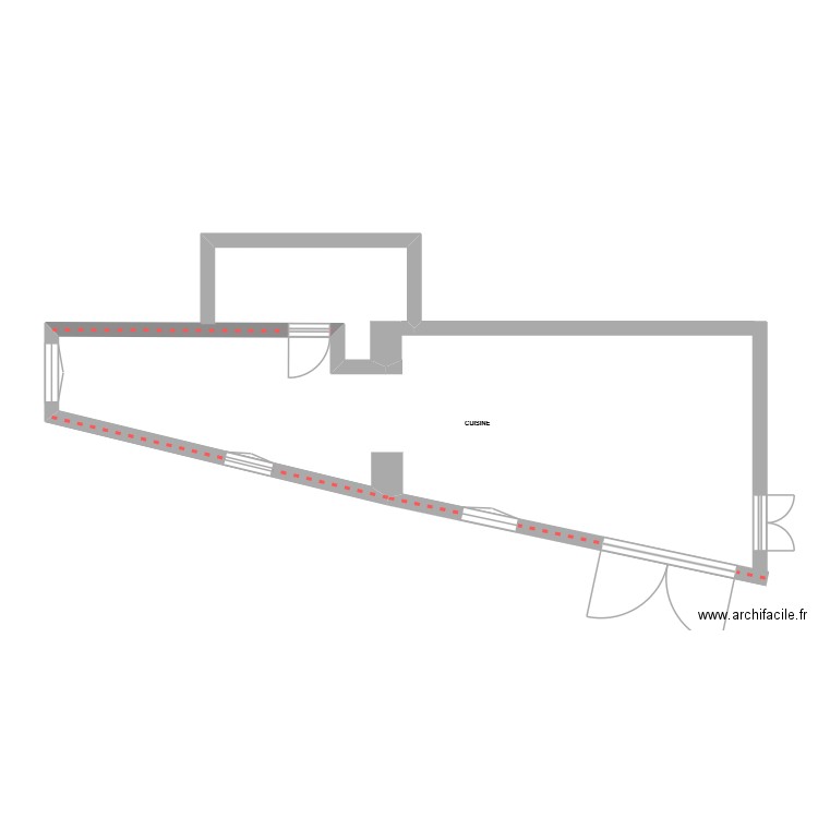 cuisine loué 2. Plan de 0 pièce et 0 m2