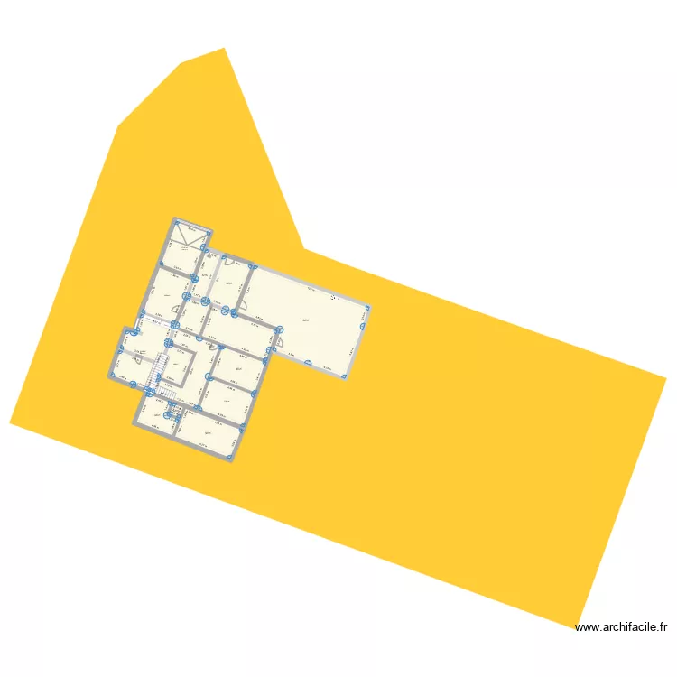 RDJ ROBICHONS ORIGINE. Plan de 13 Pièces et 310 m²