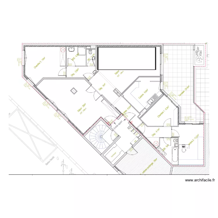 Appartement bonnes cotes. Plan de Appartement bonnes cotes. Plan de