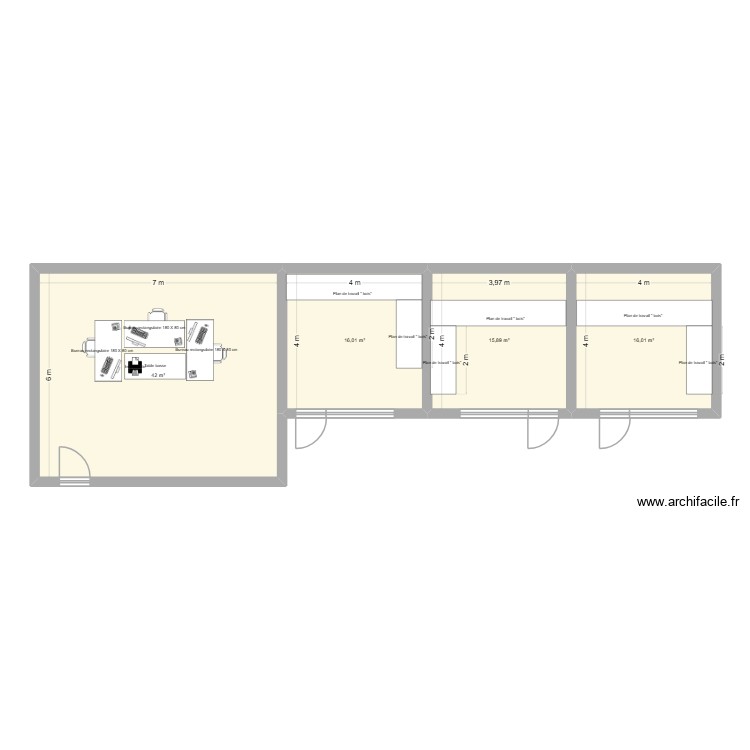 Atelier controle. Plan de 0 pièce et 0 m2 Atelier controle. Plan de 0 pièce et 0 m2
