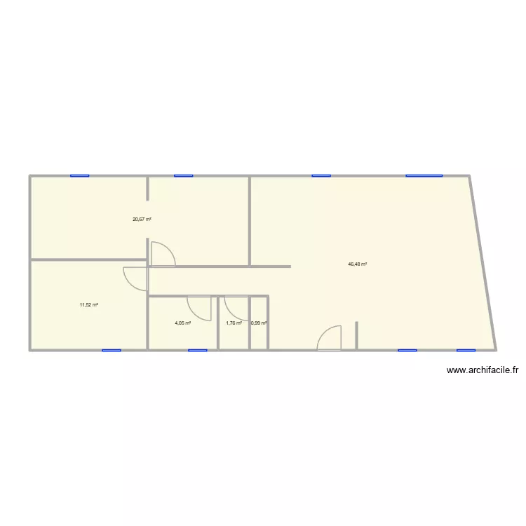 future maison. Plan de 6 pièces et 85 m² future maison. Plan de 6 pièces et 85 m²