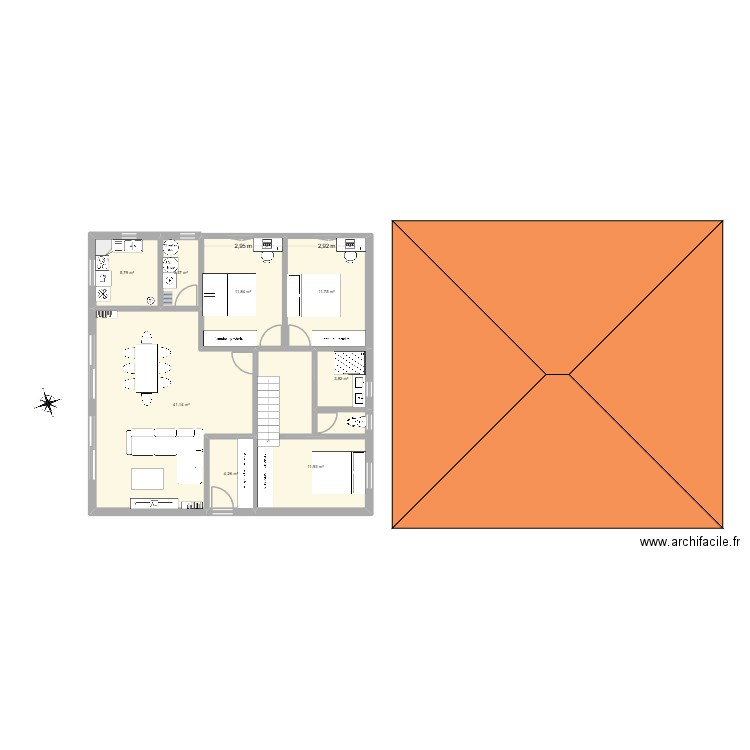Maison Auri 2026 - 3. Plan de 15 pièces et 192 m2