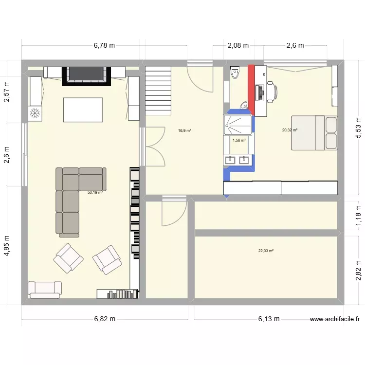 test. Plan de 5 Pièces et 111 m² test. Plan de 5 Pièces et 111 m²