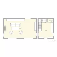 Salon + entr&eacute;e