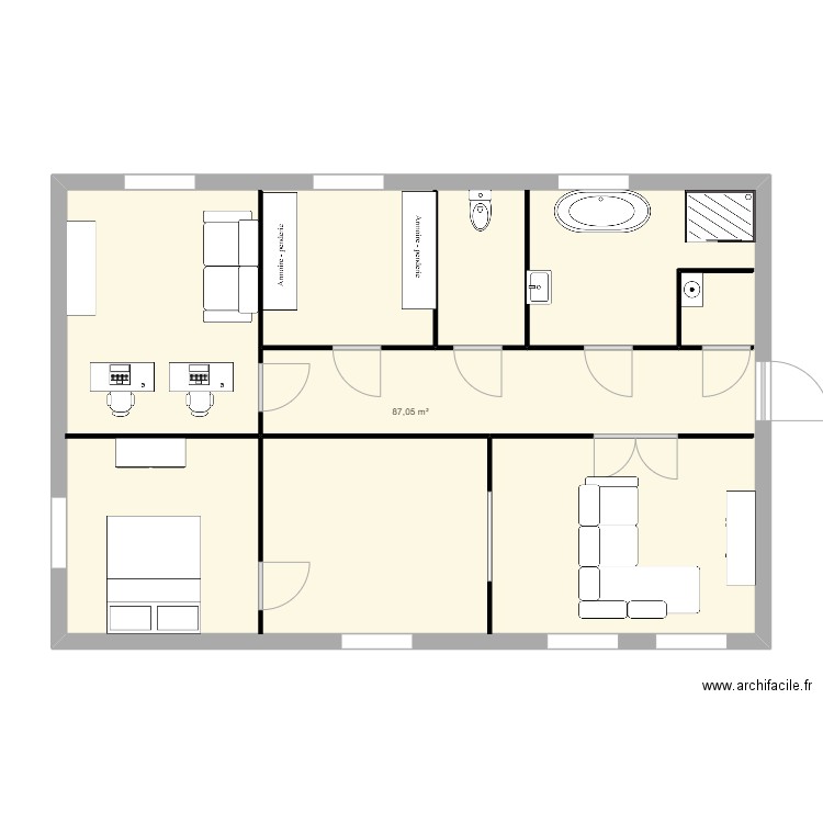 future appart de reve. Plan de 0 pièce et 0 m2