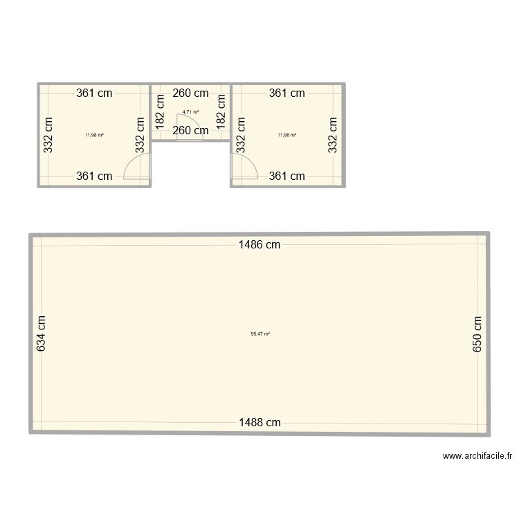 Plan Pineca. Plan de 0 pièce et 0 m2