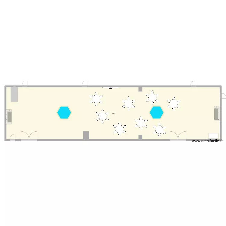 salle La Bone. Plan de salle La Bone. Plan de