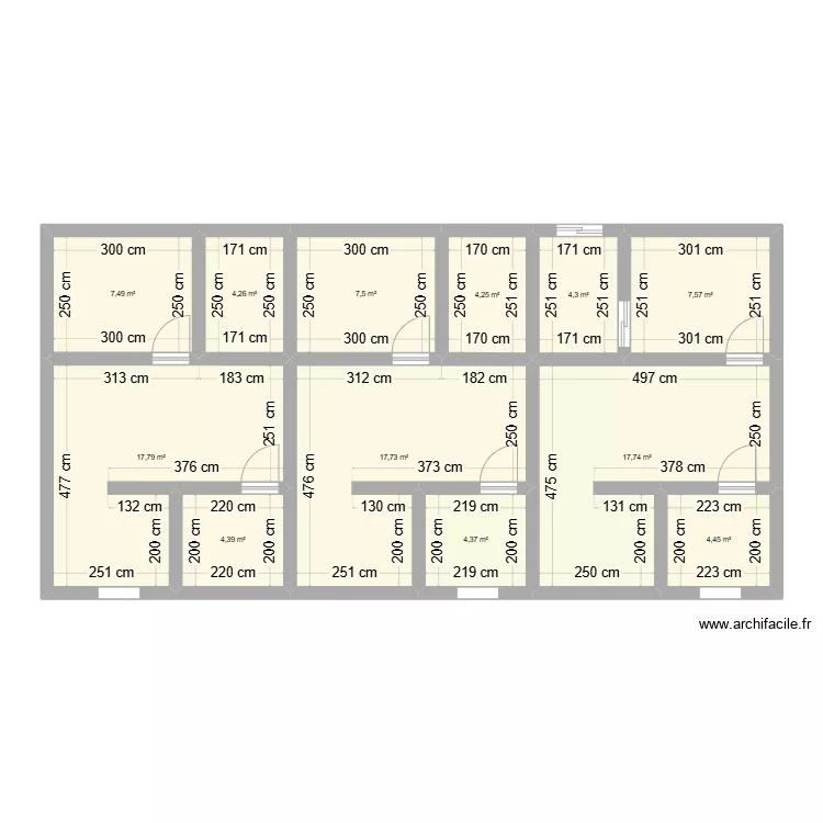 FCV. Plan de 