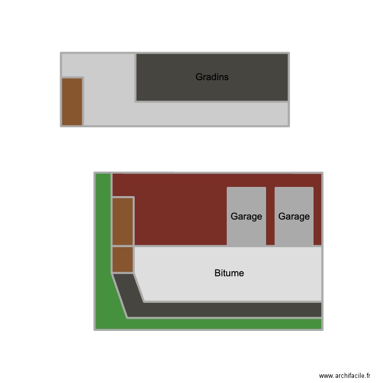 F1 projet. Plan de 11 pièces et 18 m2