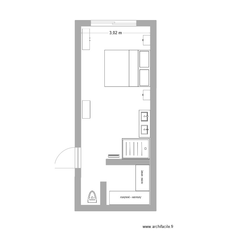 Suite parentale V2. Plan de 0 pièce et 0 m2