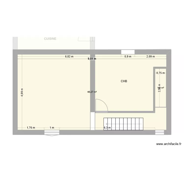 AAAAA. Plan de 3 Pièces et 113 m² AAAAA. Plan de 3 Pièces et 113 m²