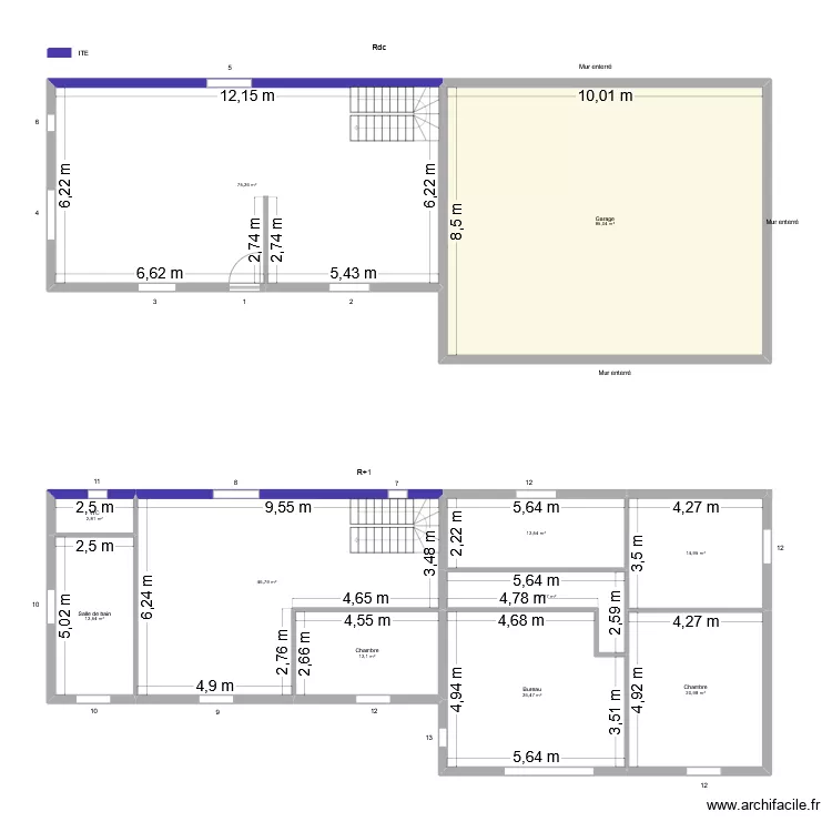 MARCHAUD Christian. Plan de 