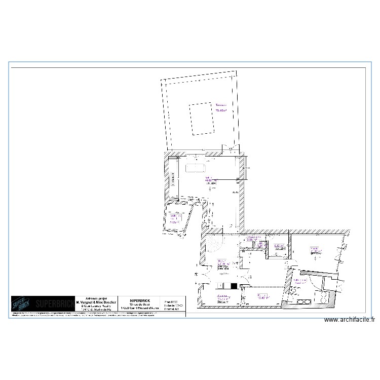 ILE DE RÉ- PLAN D'AMÉNAGEMENT. Plan de 0 pièce et 0 m2