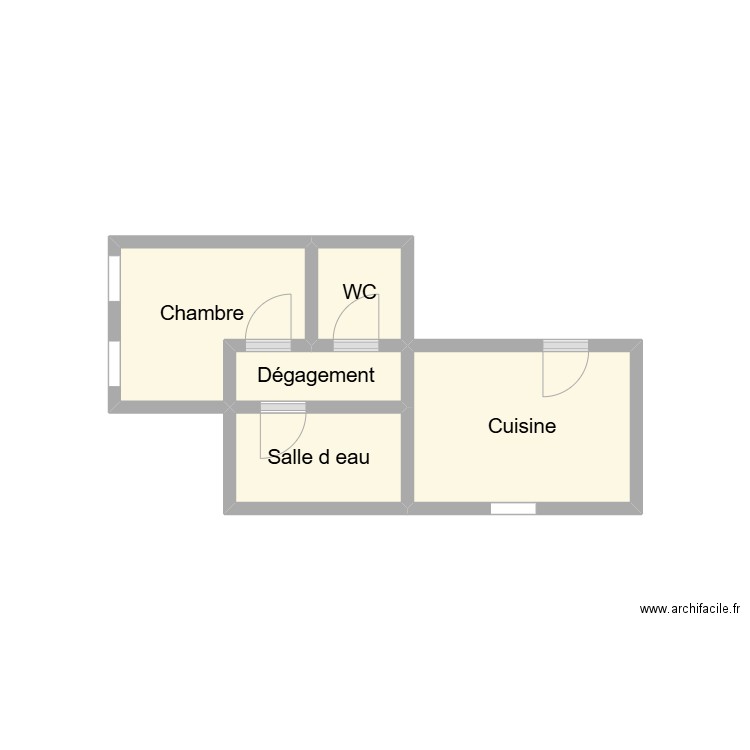 SCI STANGALARD LOT1. Plan de 5 pièces et 7 m2