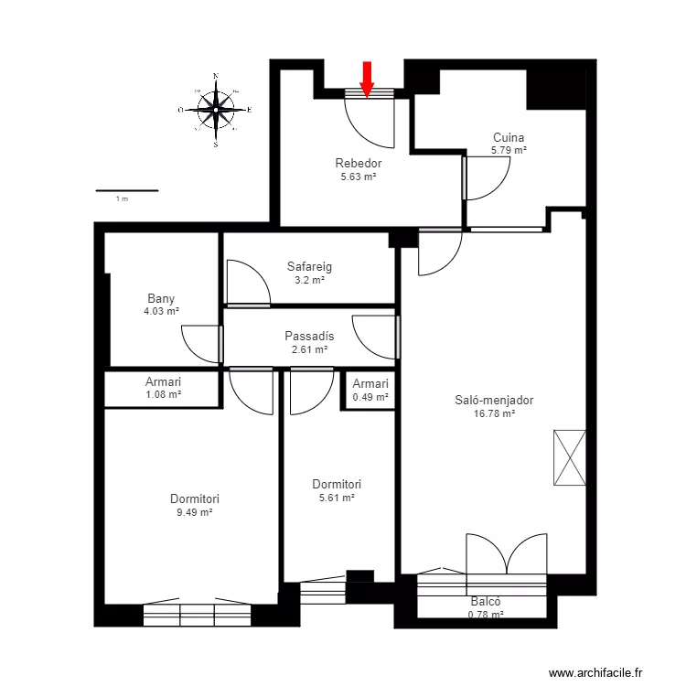 E. MOLI II. 4-3. ANDORRA. Plan de 
