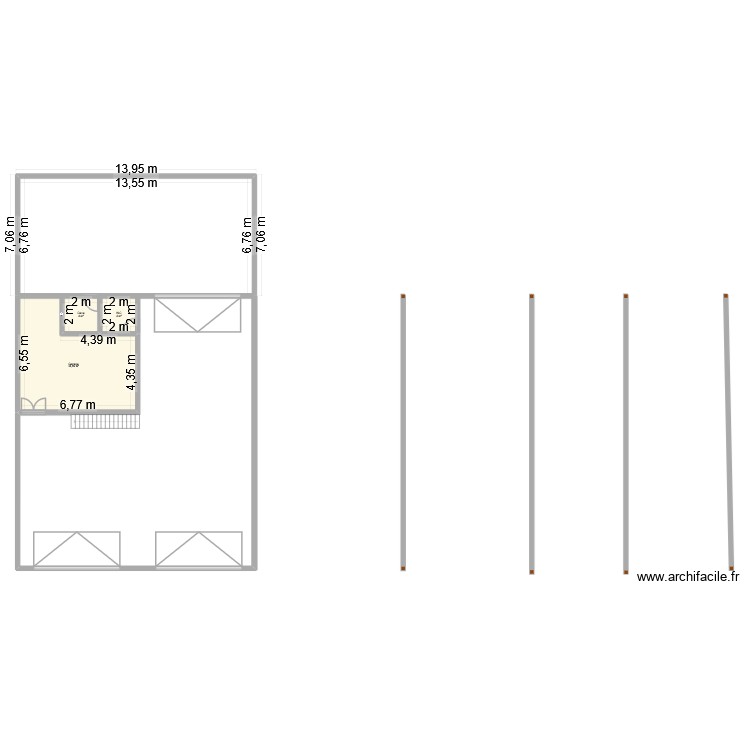 bureau cuma azergues. Plan de 0 pièce et 0 m2