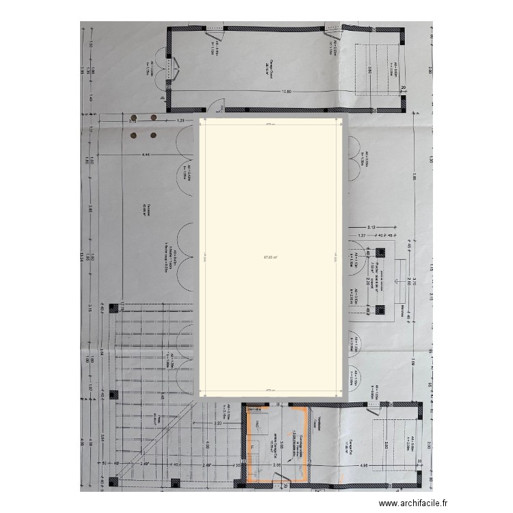 Aix_Etage 1_v1.1. Plan de 0 pièce et 0 m2