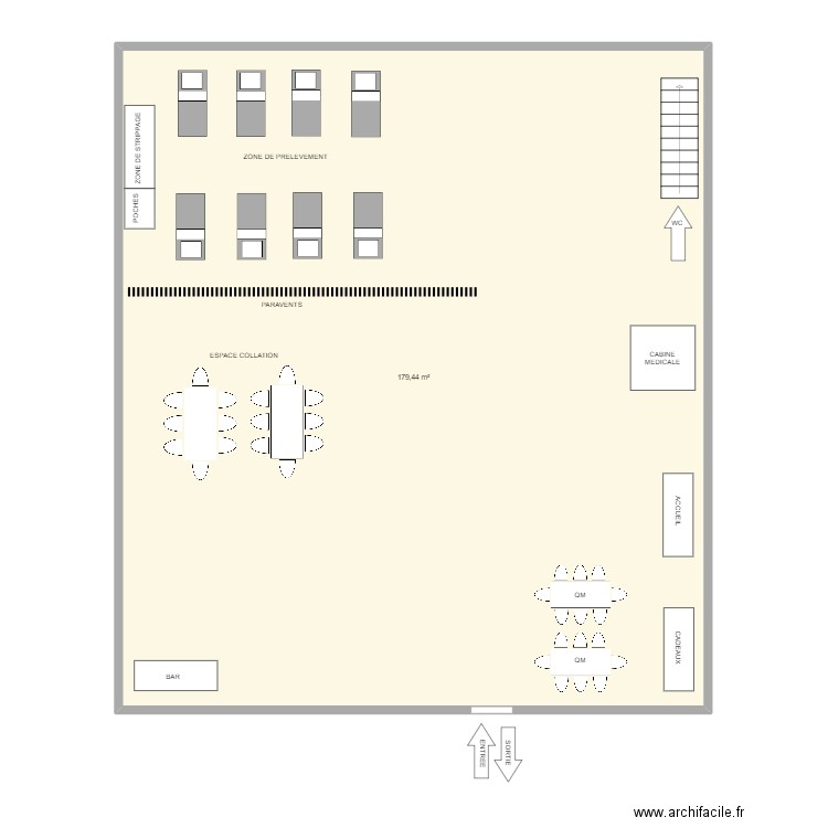 EREMBODEGEM. Plan de 1 pièce et 179 m2