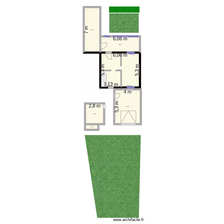 Dr Jaouen. Plan de 6 Pièces et 94 m² Dr Jaouen. Plan de 6 Pièces et 94 m²