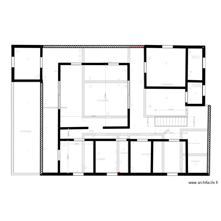 ZIVANDANI2025AVRIL. Plan de 10 pièces et 83 m2