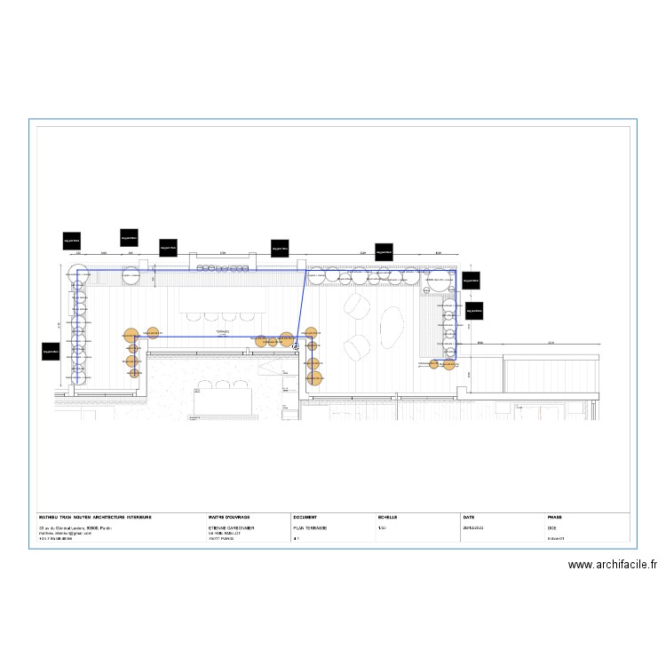 AMELOT PLAN PLANTATION. Plan de 0 pièce et 0 m2