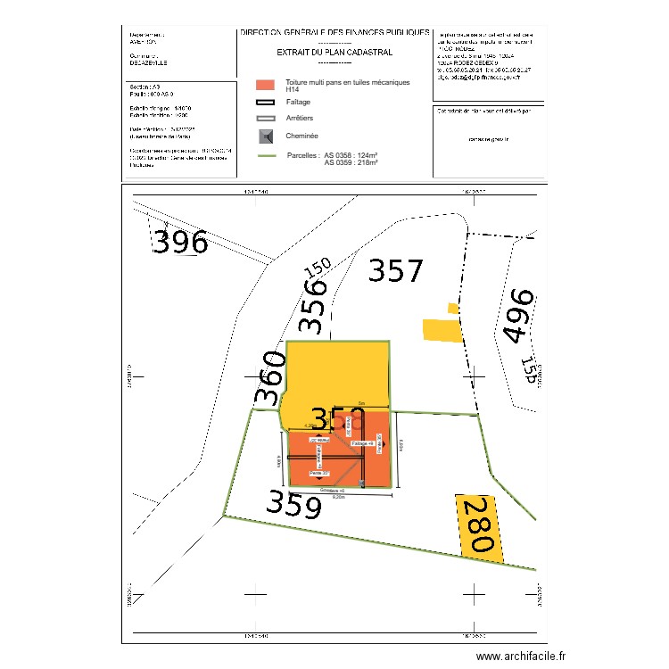 dp02 ROYER. Plan de 0 pièce et 0 m2