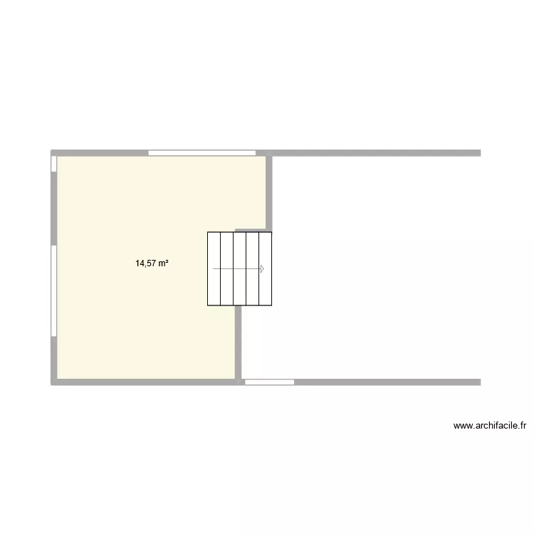 une autre estrade. Plan de 