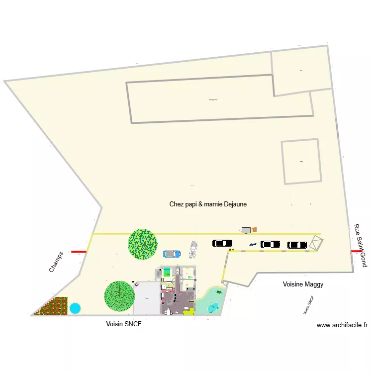 PG 6m 2026-4. Plan de 15 et 3855 m² PG 6m 2026-4. Plan de 15 et 3855 m²