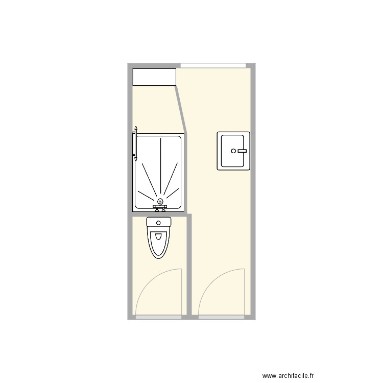 plan avant travaux Floch Anne. Plan de 0 pièce et 0 m2