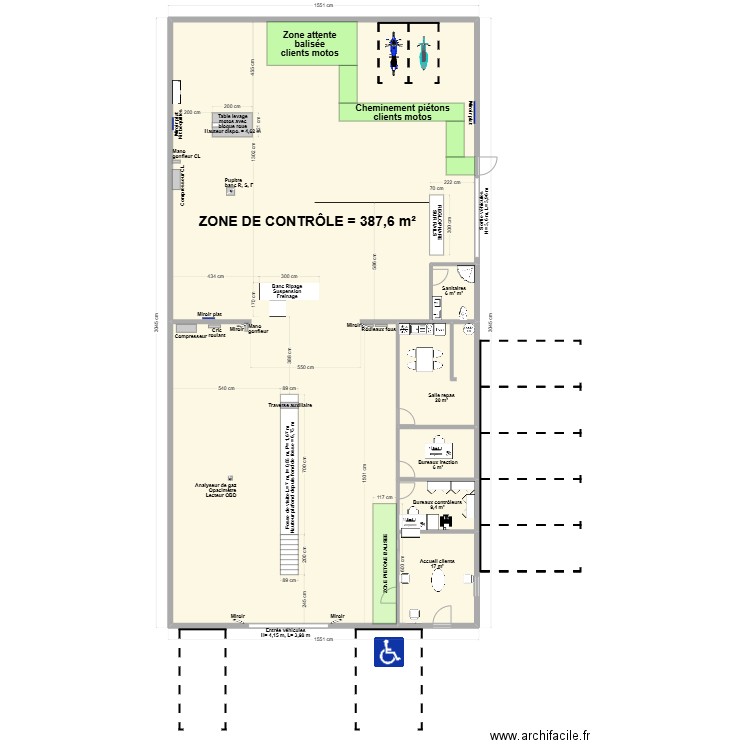 CCT mixte VL/CL MD EDOUIDI LTD SAINT VITE 47MESV. Plan de 6 pièces et 449 m2