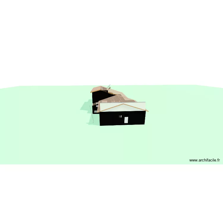 Abel_Plan initial. Plan de 22  et 189 m²