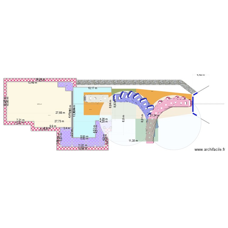 ingresso casa 6. Plan de 6 pièces et 431 m2