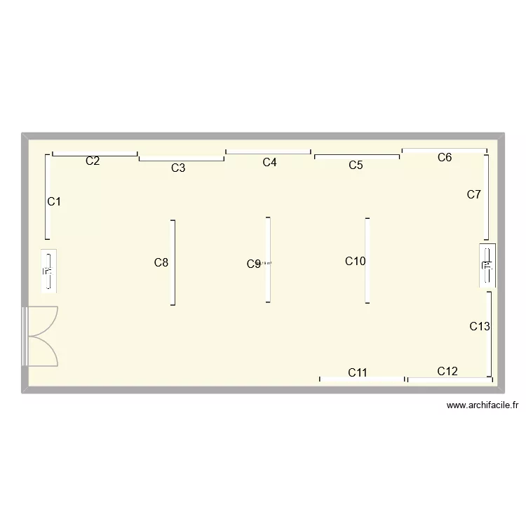 Chapiteau Domaine St Estève. Plan de 1 et 190 m² Chapiteau Domaine St Estève. Plan de 1 et 190 m²