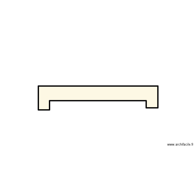 Watrelot 2. Plan de 1 pièce et 1 m2