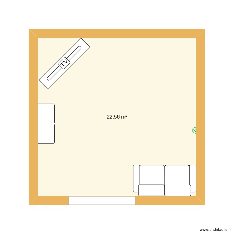 salon. Plan de 0 pièce et 0 m2