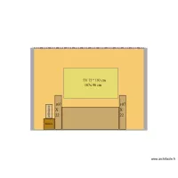 TV 75" chez Eliane 01