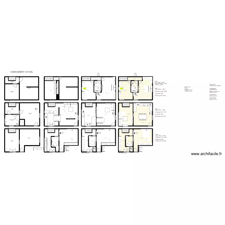 manoncourt. Plan de 
