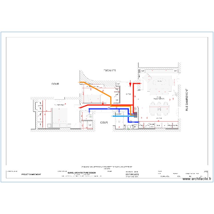 Double flux - M. LEROUX. Plan de 0 pièce et 0 m2