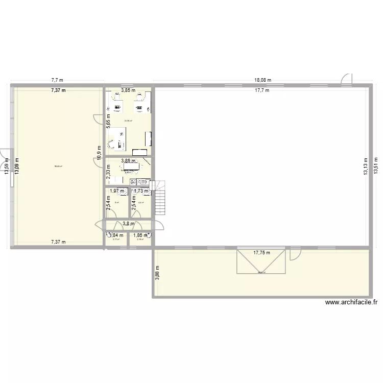 btm. Plan de 9 et 213 m² btm. Plan de 9 et 213 m²