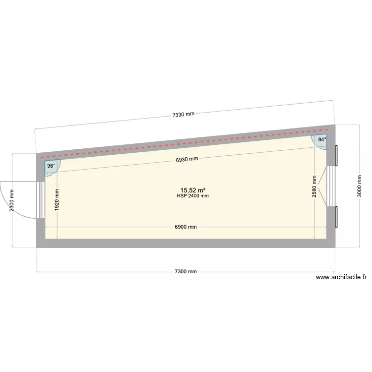 LEOUFFRE. Plan de 1 et 16 m² LEOUFFRE. Plan de 1 et 16 m²