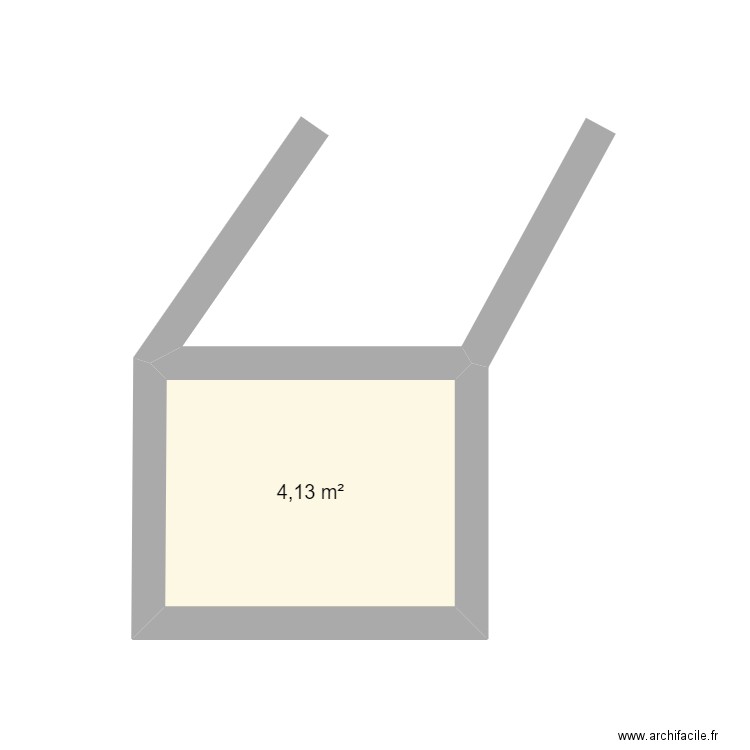 garage holzgasse. Plan de 1 pièce et 4 m2