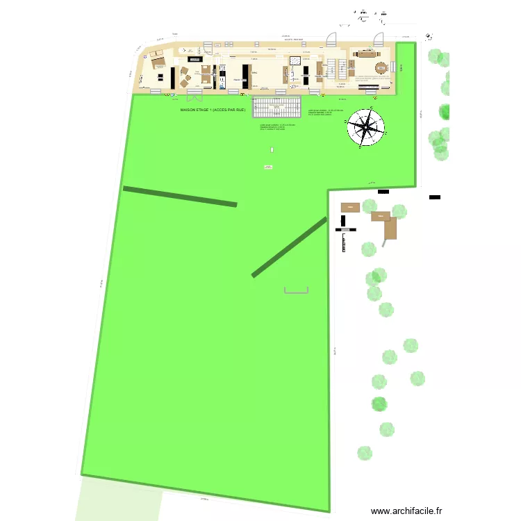 MAISON DARNEY AVEC RENOV 2. Plan de 