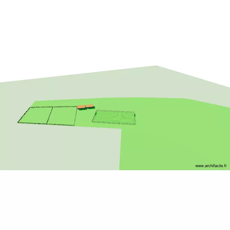 ELEVAGE. Plan de 4 et 56 m² ELEVAGE. Plan de 4 et 56 m²