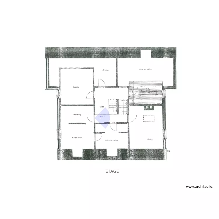 PLAN MINET ETAGE. Plan de PLAN MINET ETAGE. Plan de