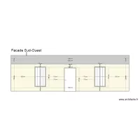 Fa&ccedil;ade sud-ouest