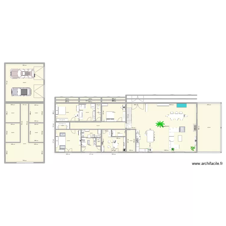 Villa Tarzan 26. Plan de 